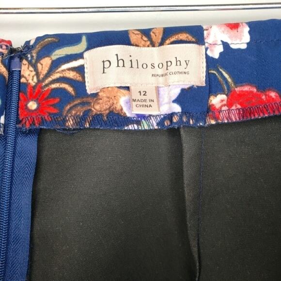 Philosophy Republic Clothing Floral Skirt - Picture 8 of 10